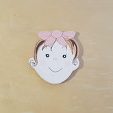 C&F Wooden Mama Head Character - Kids Haven